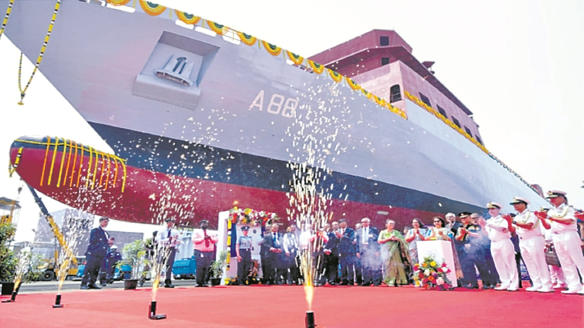 ఐఎన్‌ఎస్‌ కృష్ణ జలప్రవేశం