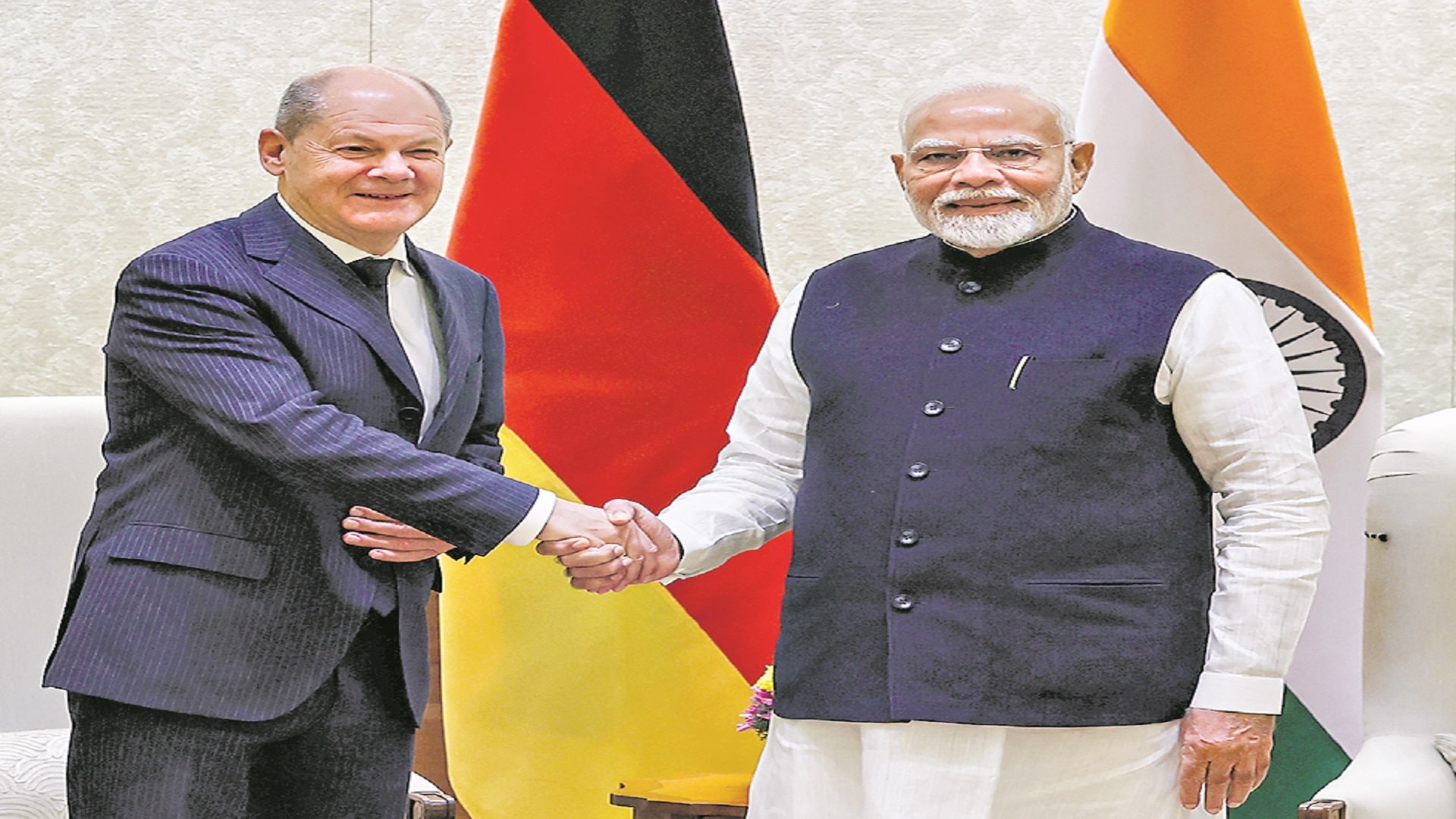 ఒలాఫ్‌ షోల్జ్‌తో మోదీ భేటీ
