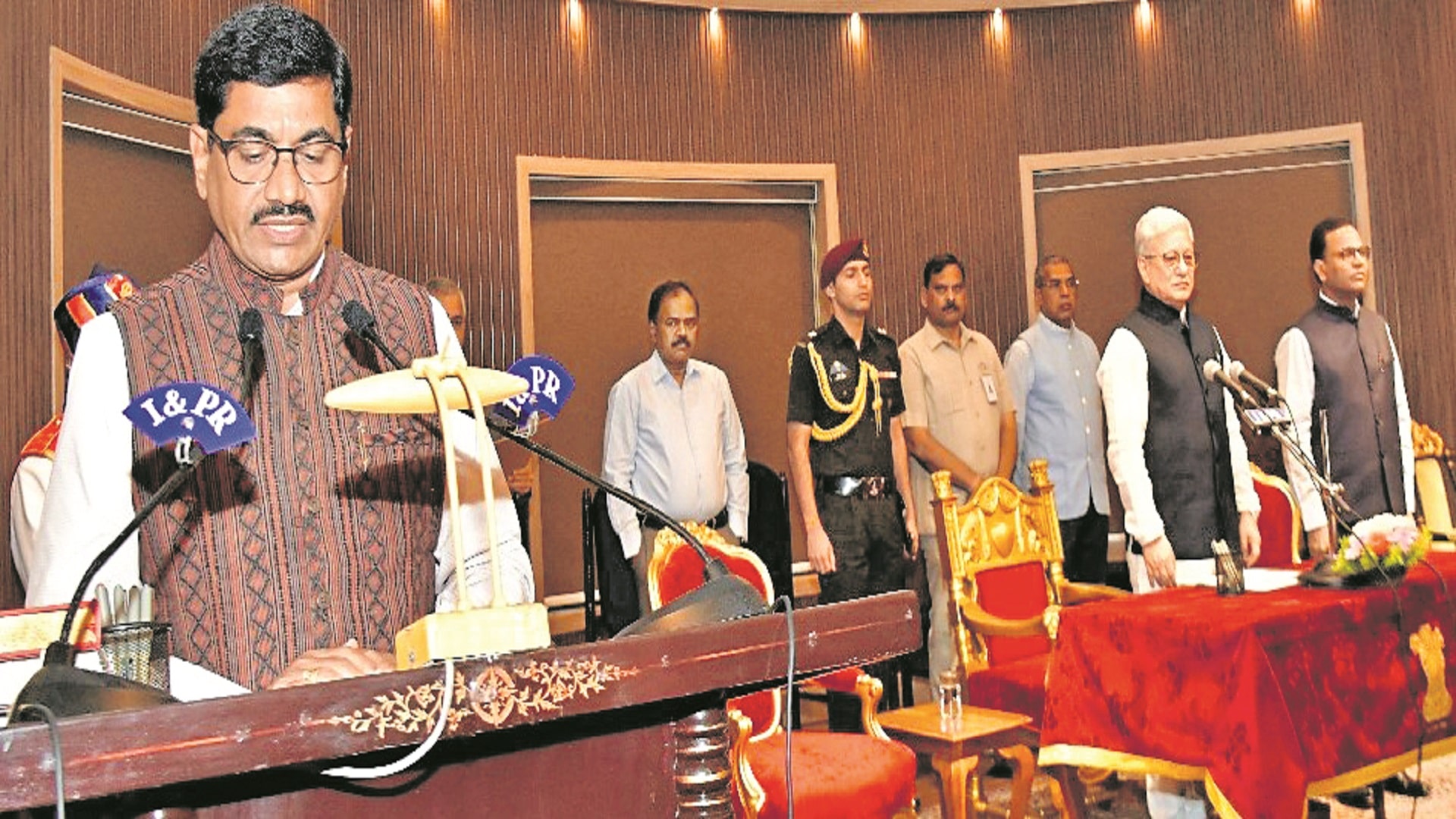 చంద్రశేఖర్‌రెడ్డి ప్రమాణస్వీకారం