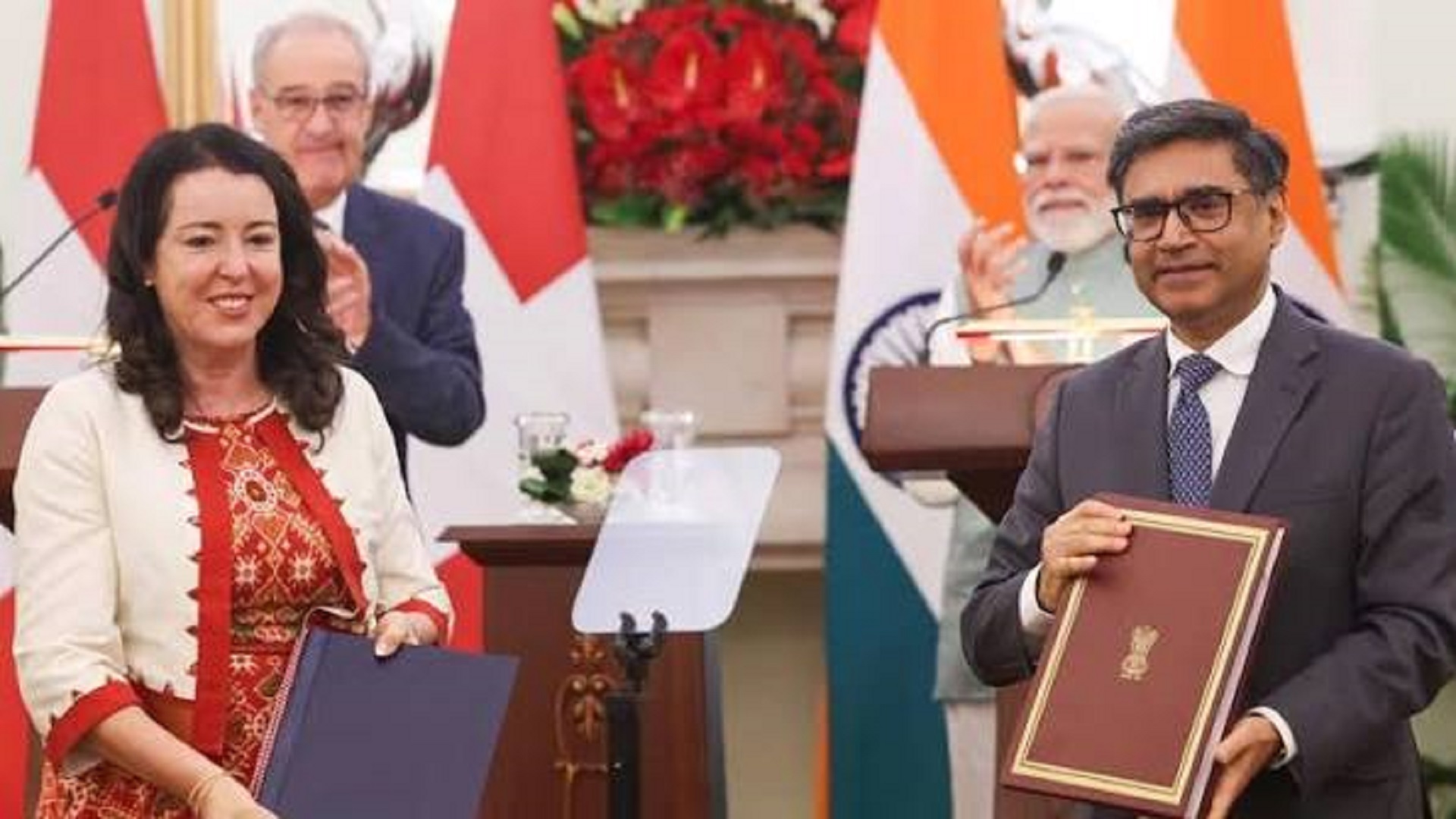 భారత్, స్విట్జర్లాండ్‌ మధ్య 5 ఒప్పందాలు