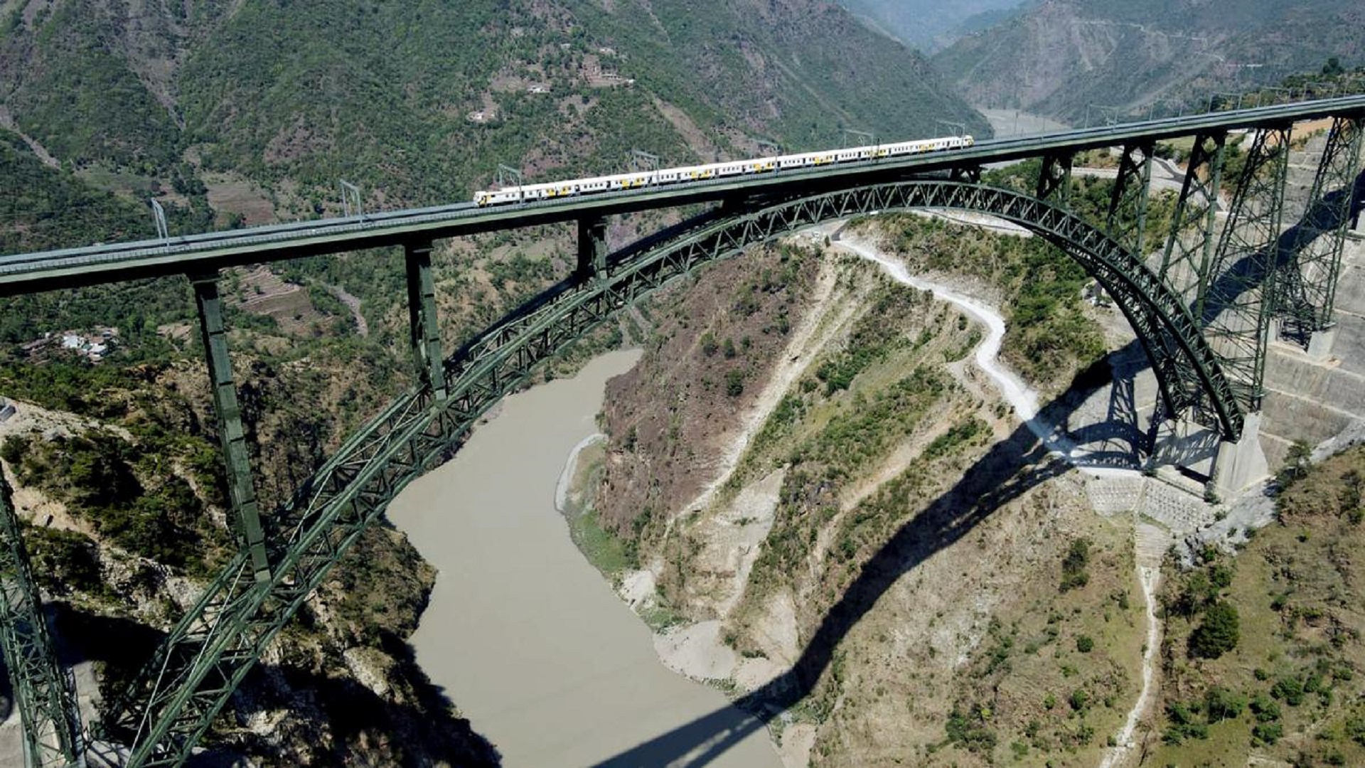 Chenab Bridge project