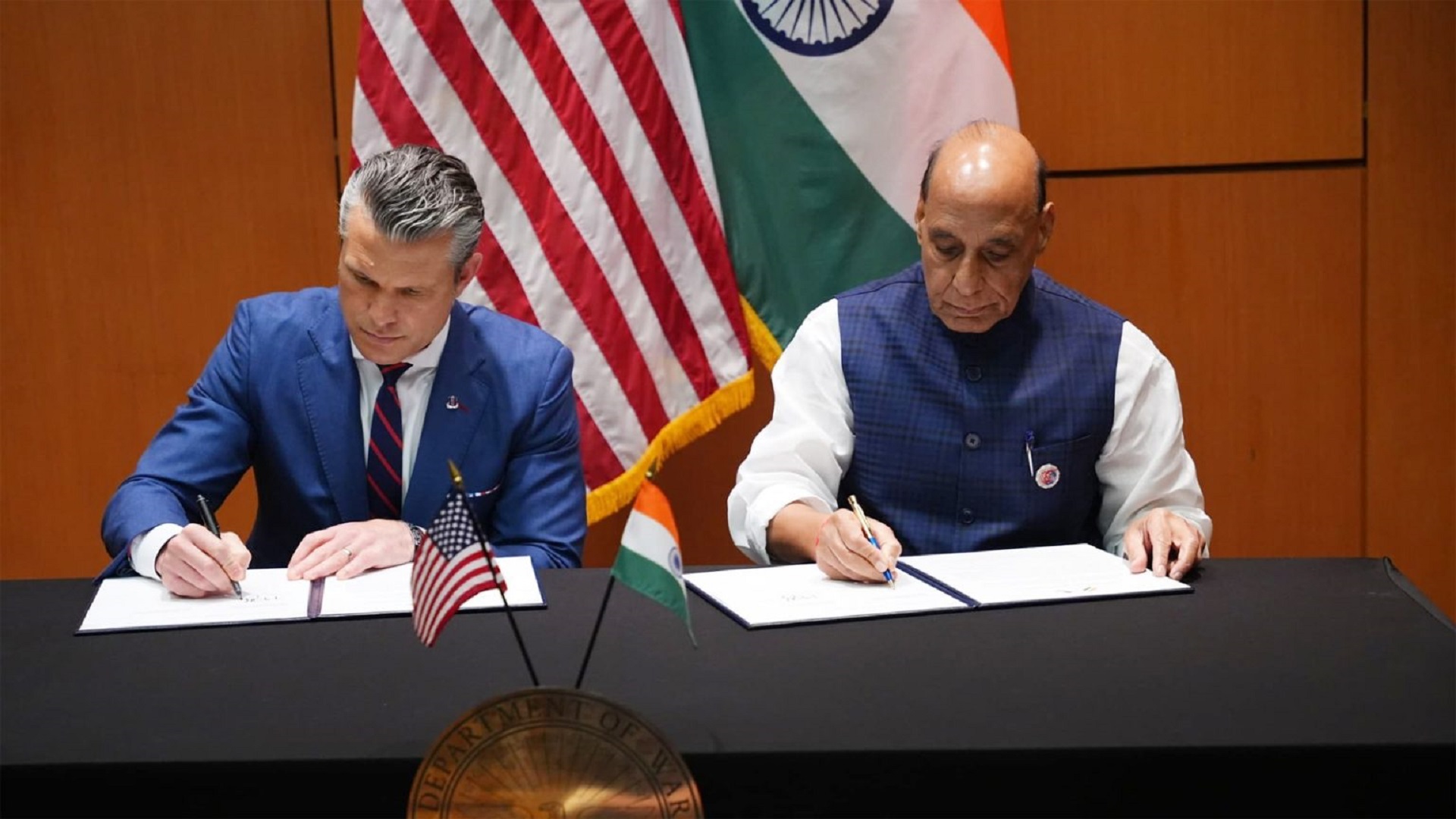 Defense agreement between India and the US