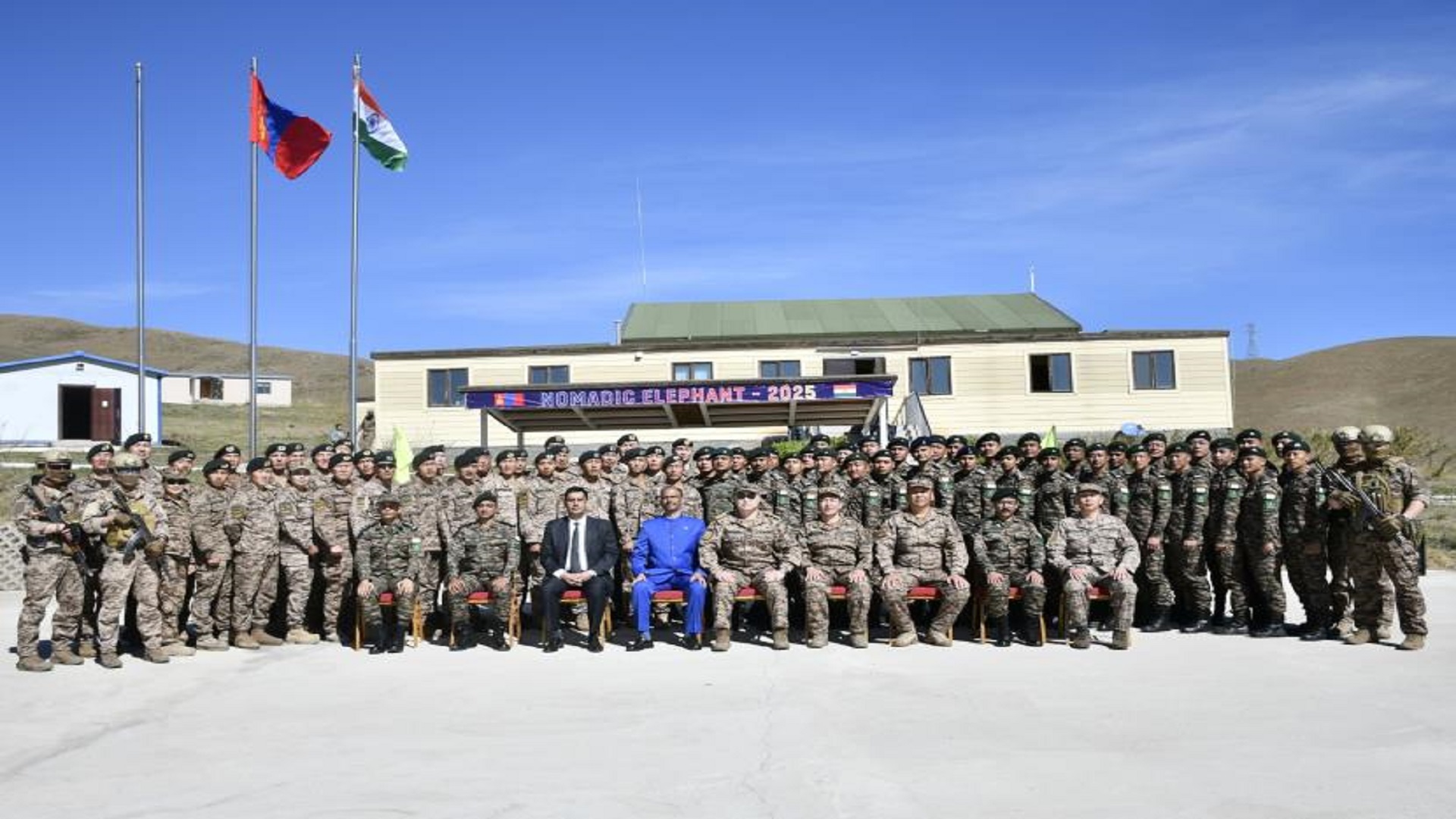 India-Mongolia joint military exercise