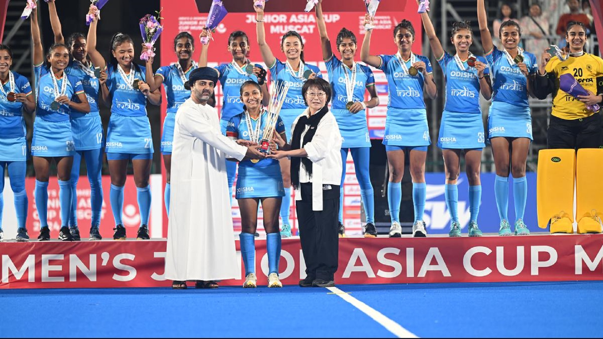 India won the Women’s Junior Asia Cup Hockey 2024
