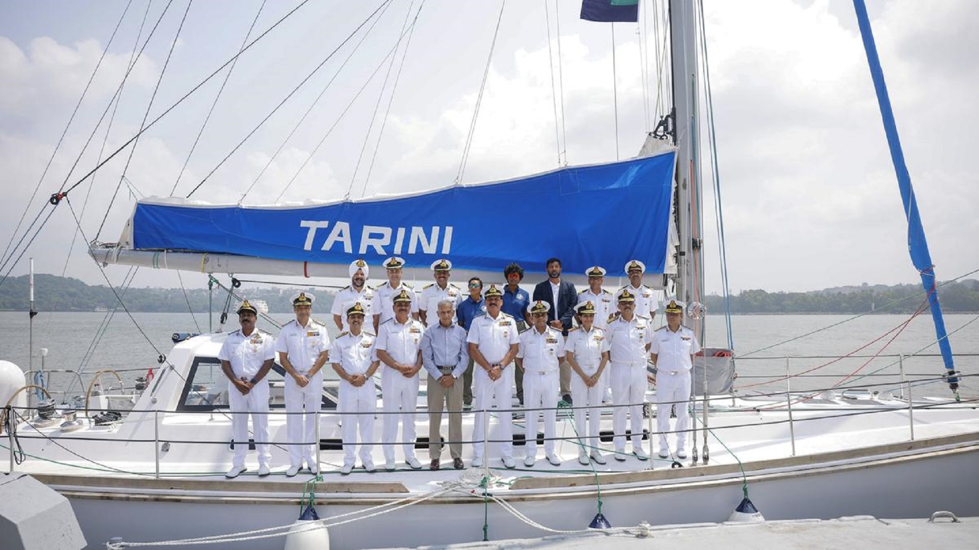 Indian Naval Sailing vessel INSV Tarini