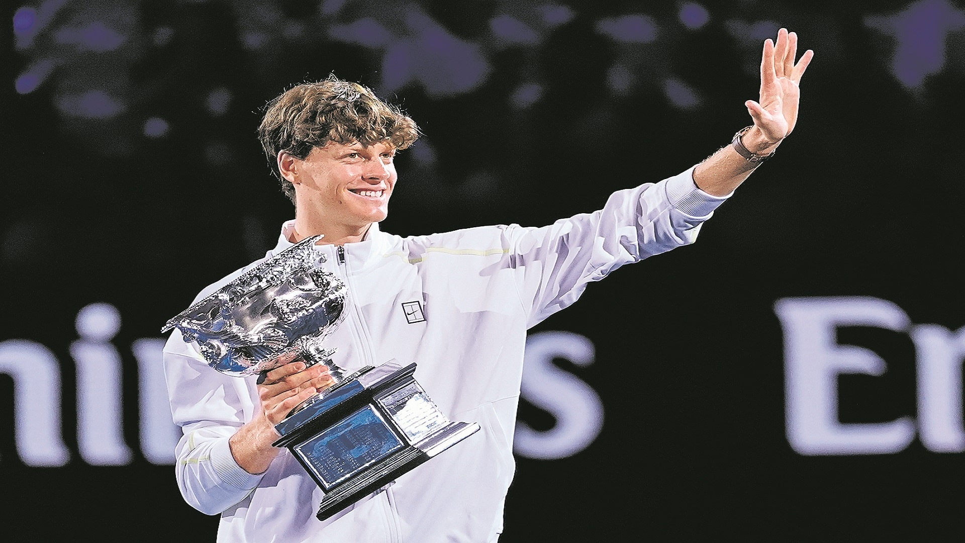Jannik Sinner clinched his second-straight Australian Open