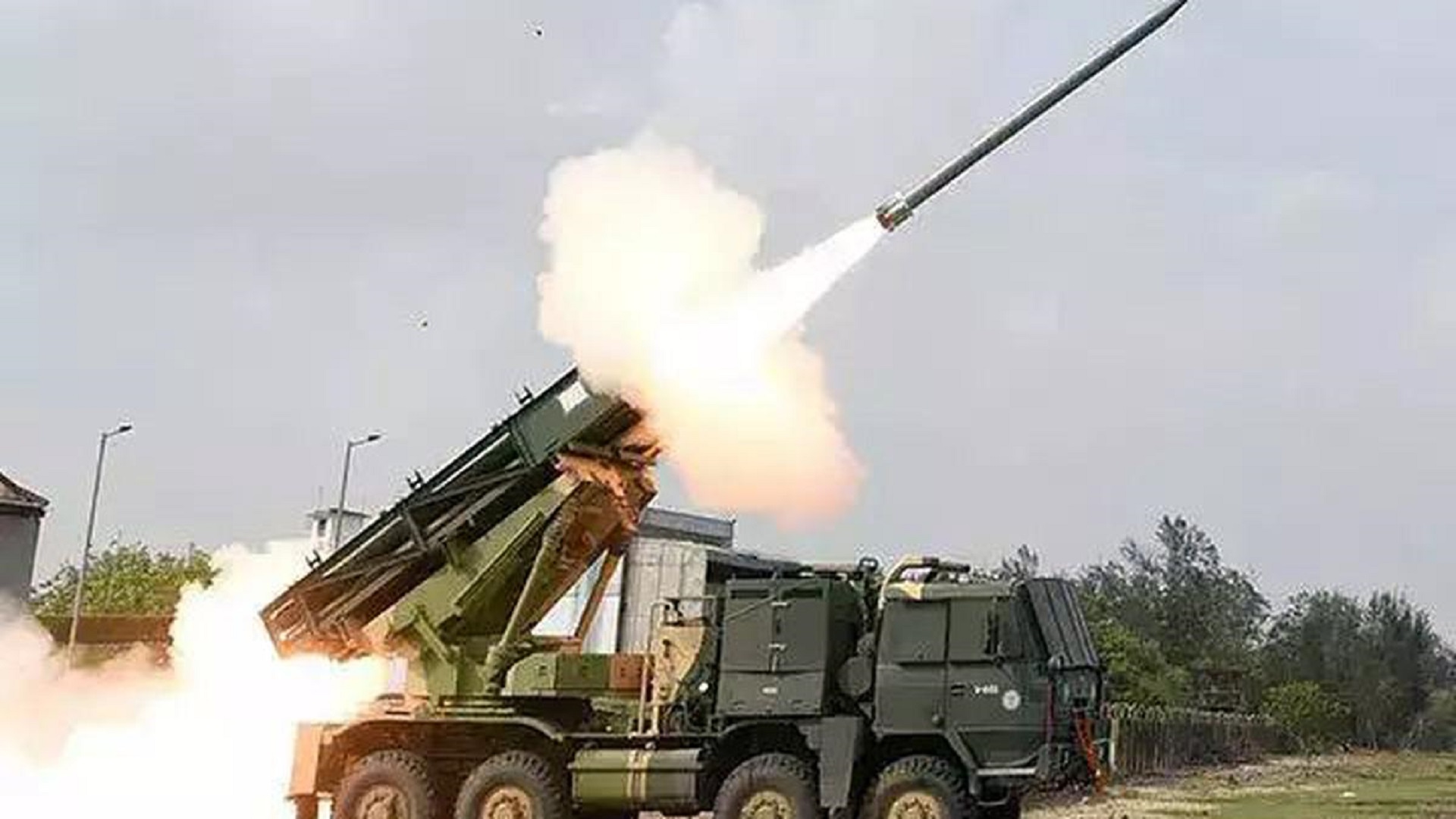 PINAKA Multiple Launch Rocket System (MLRS)