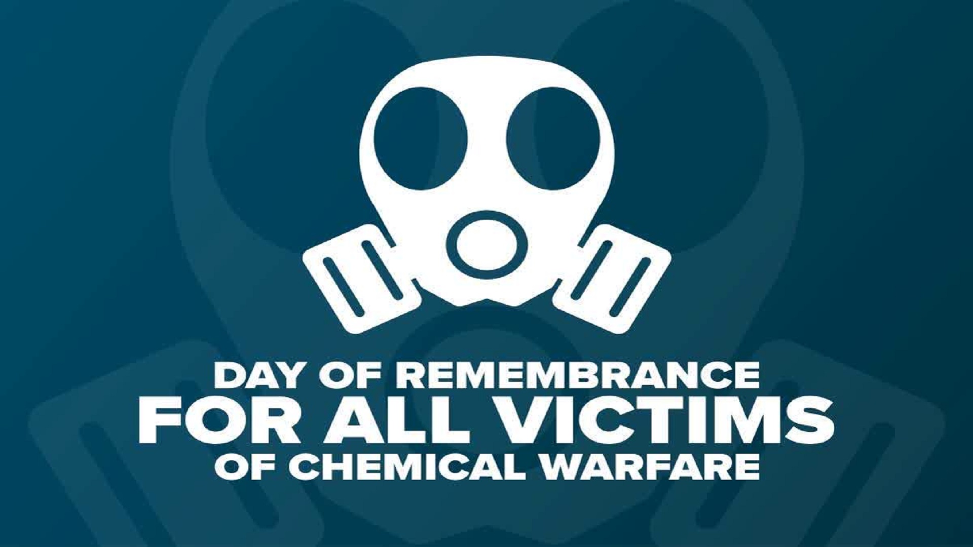 Remembrance for All Victims of Chemical Warfare