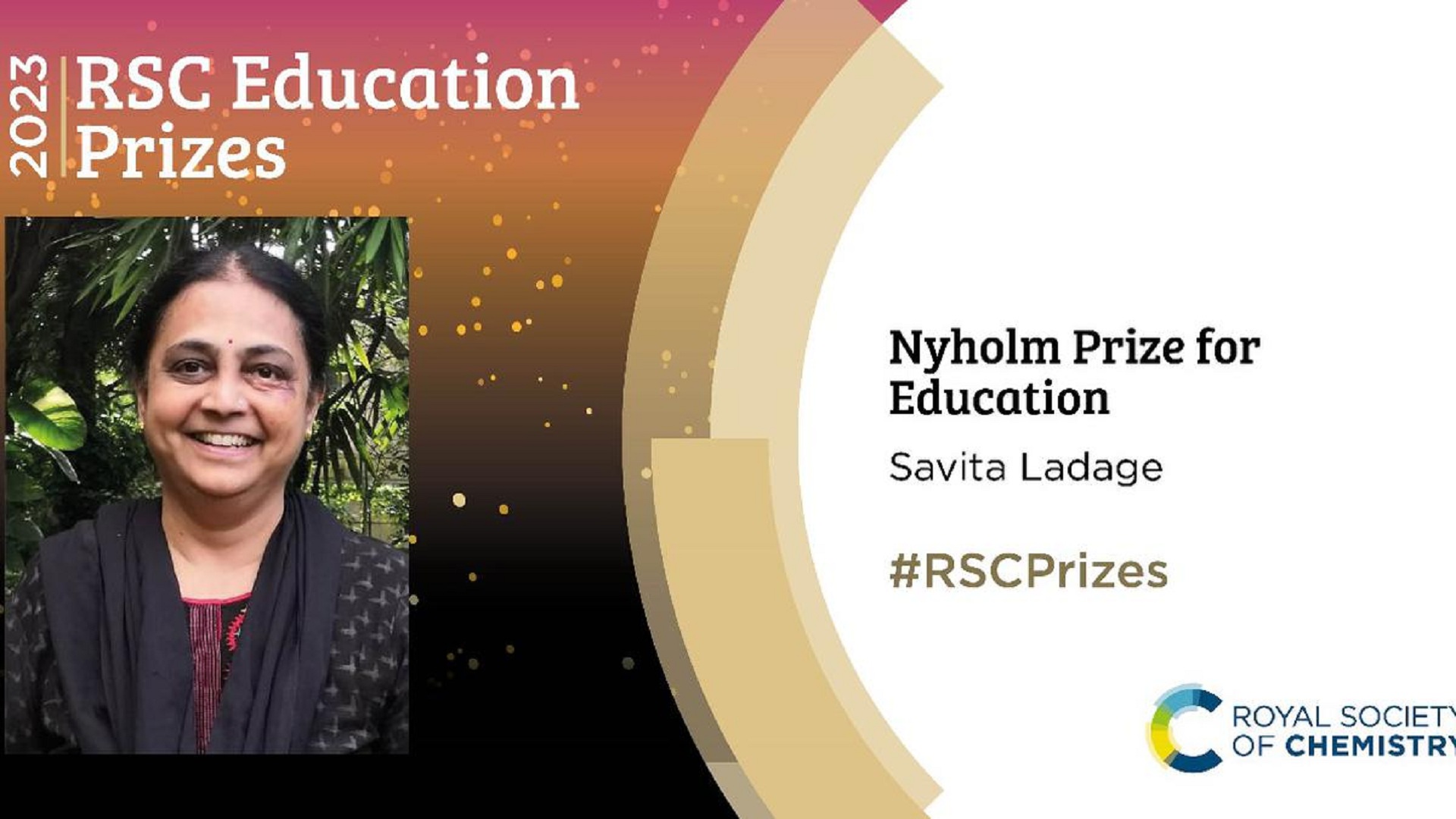 Royal Society of Chemistry’s Nyholm Prize for Education