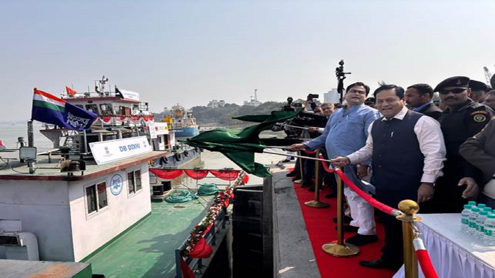 Sarbananda Sonowal unveiled the cargo promotion scheme ‘Jalvahak’