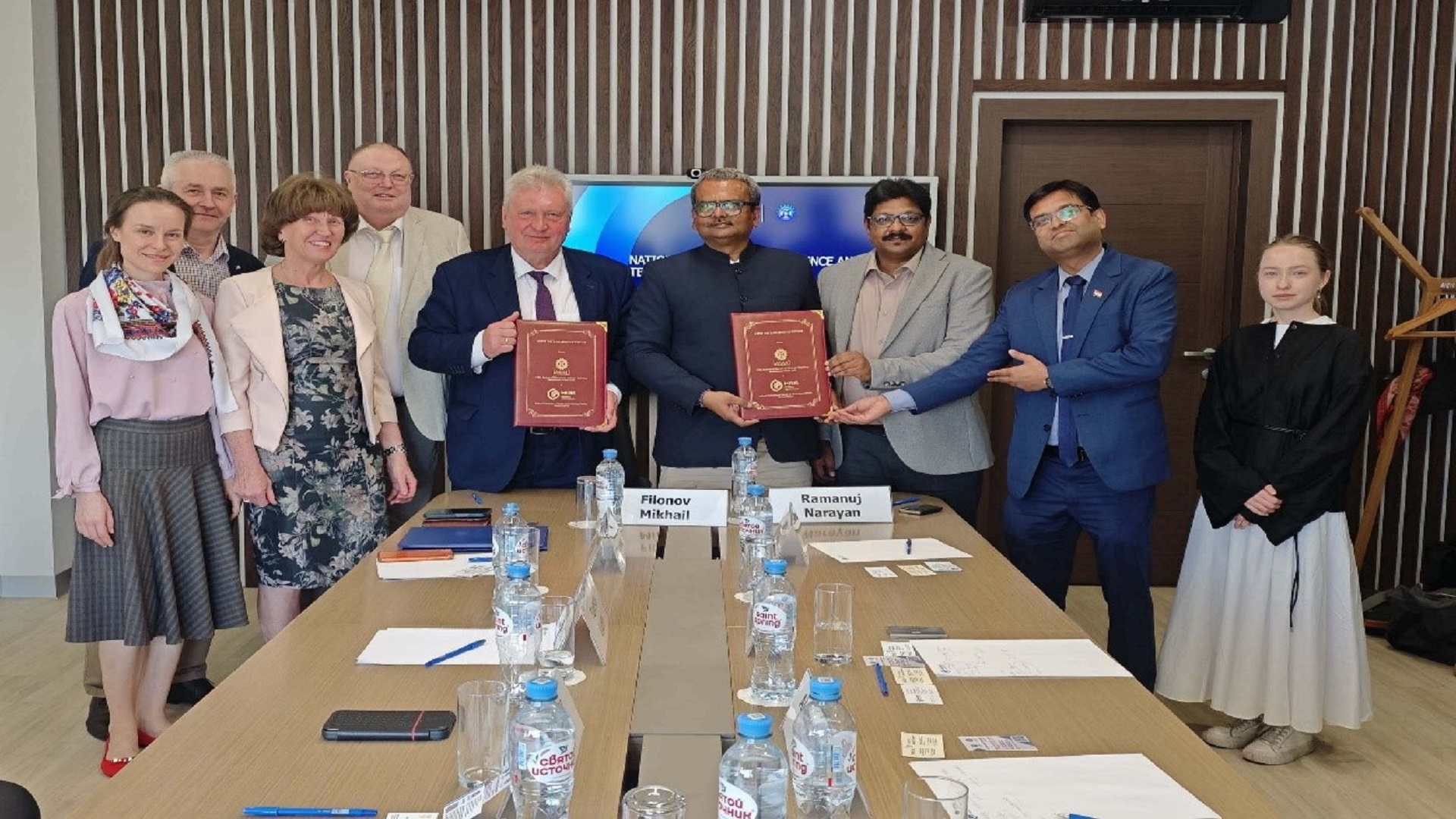 Science & Technology, has signed two Joint Declarations of Intent (JDIs)