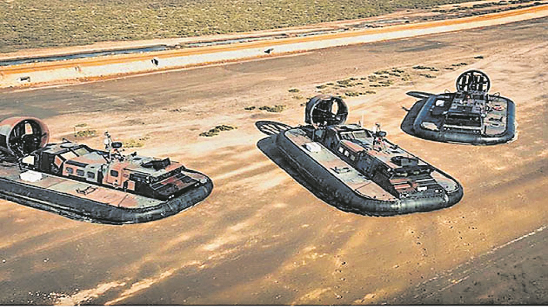 Three advanced hovercrafts inducted into Pakistan Navy