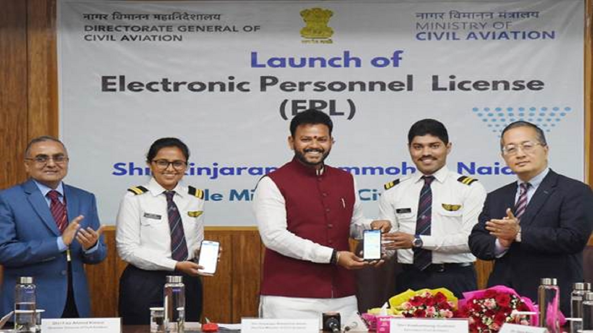 Union Minister for Civil Aviation Ram Mohan Naidu