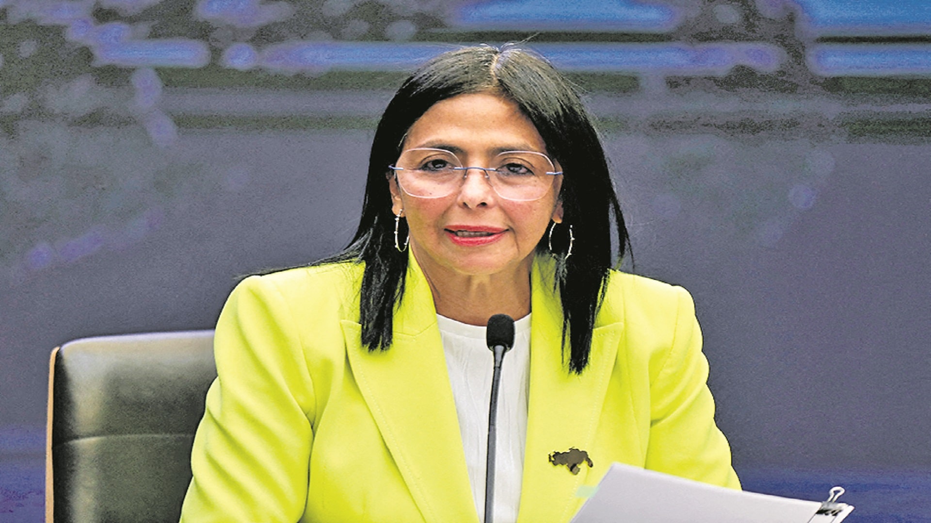 Venezuela’s executive vice president Delcy Rodríguez