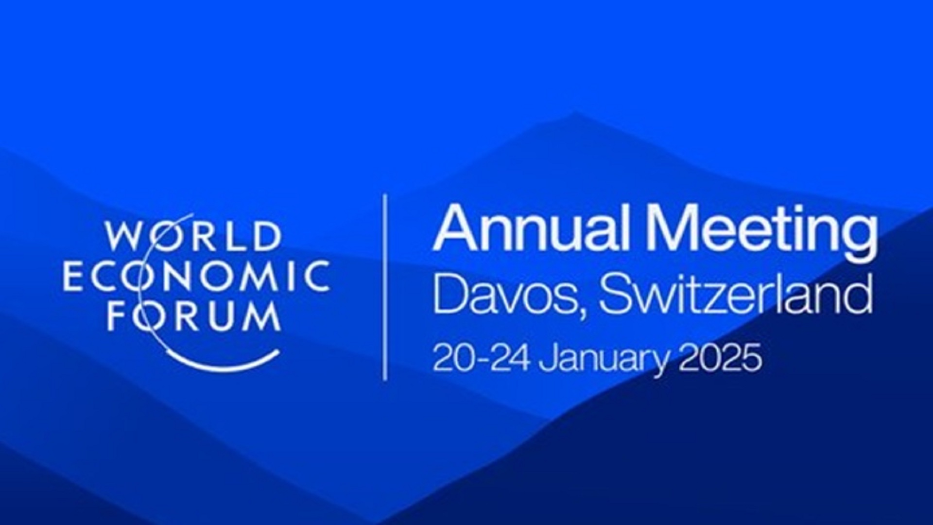 World Economic Forum (WEF) is holding its Annual Meeting
